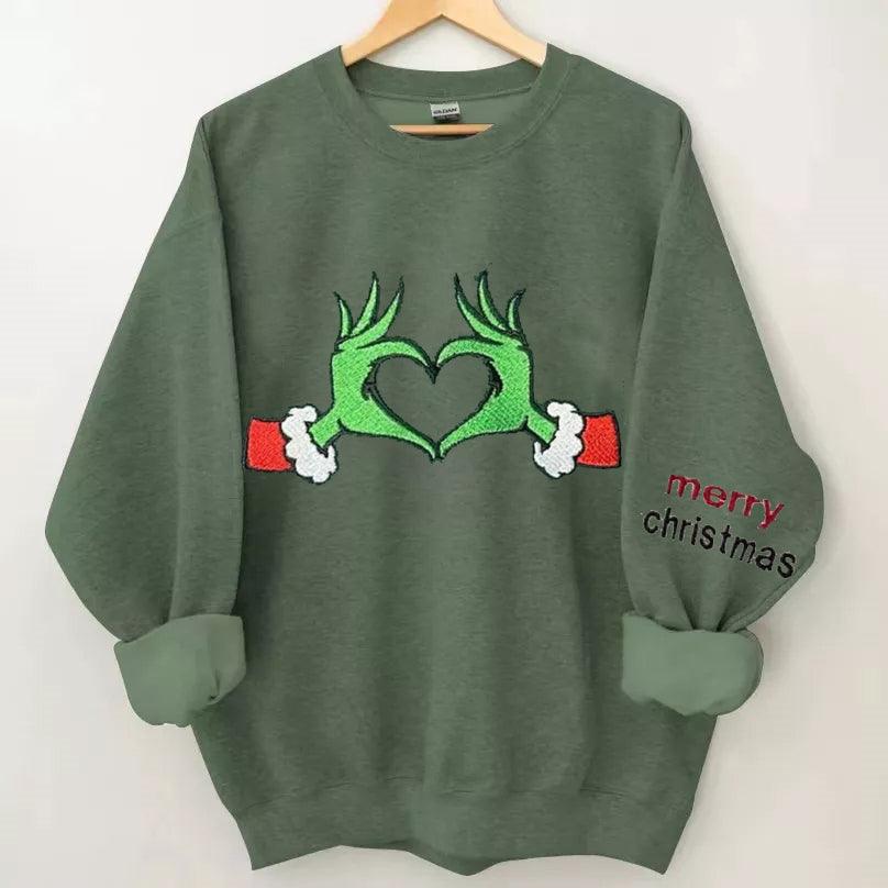 Whoville University Heart Sweatshirt - prettyspeach