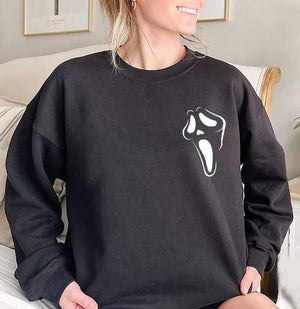 Scream Halloween Sweatshirt - prettyspeach