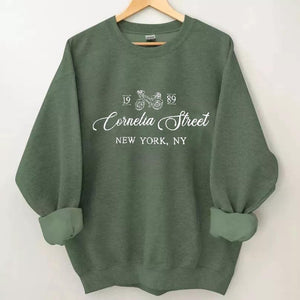 1989 Cornelia Street Long Sleeve Sweatshirt - prettyspeach