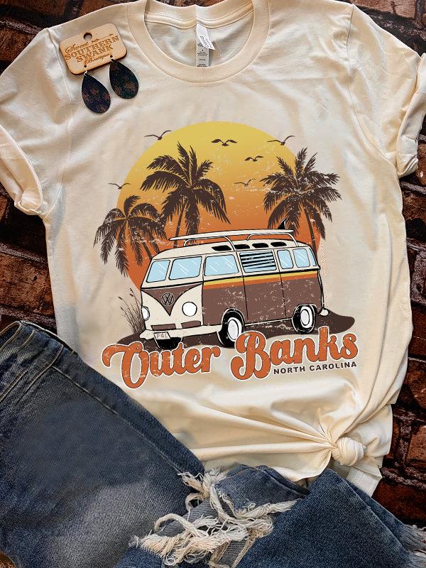 Outer Banks North Carolina Holiday T-Shirt - prettyspeach