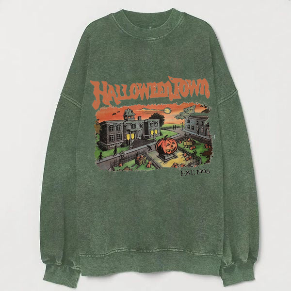 Halloween Town and Chill  Sweatshirt