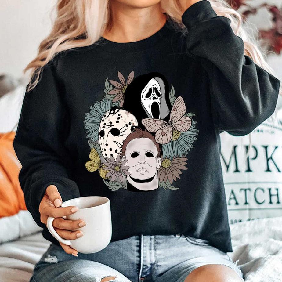 Halloween Movie Sweatshirt - prettyspeach