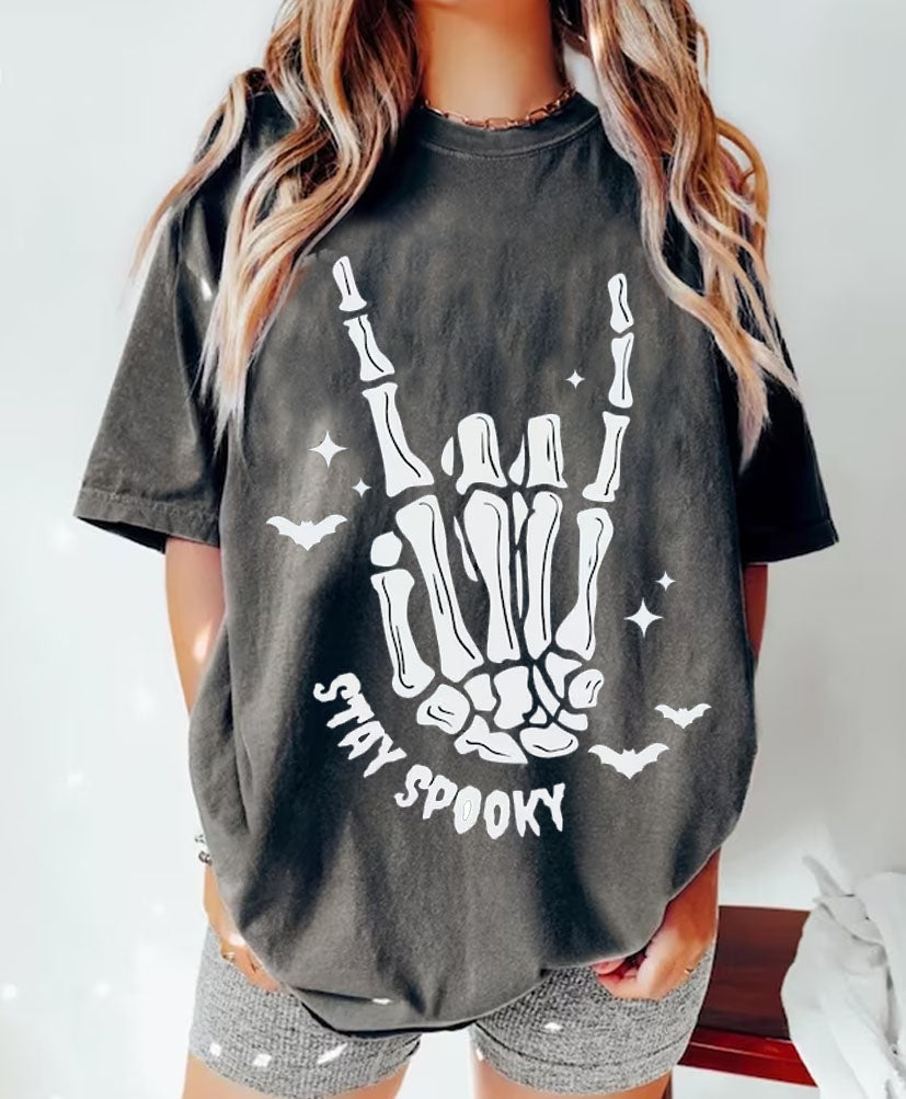 Skeleton Spooky Season T-Shirt