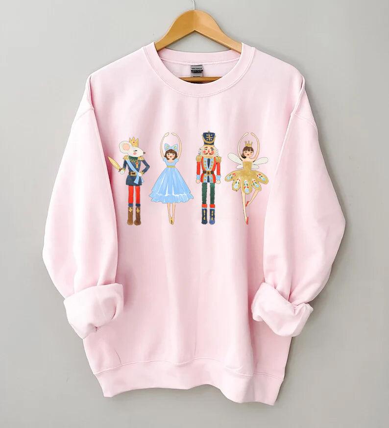 Nutcracker Christmas Sweatshirt - prettyspeach