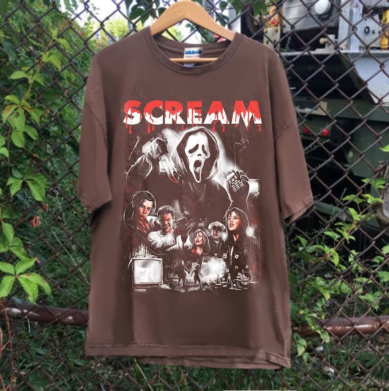 Scream Vintage Halloween T-shirt