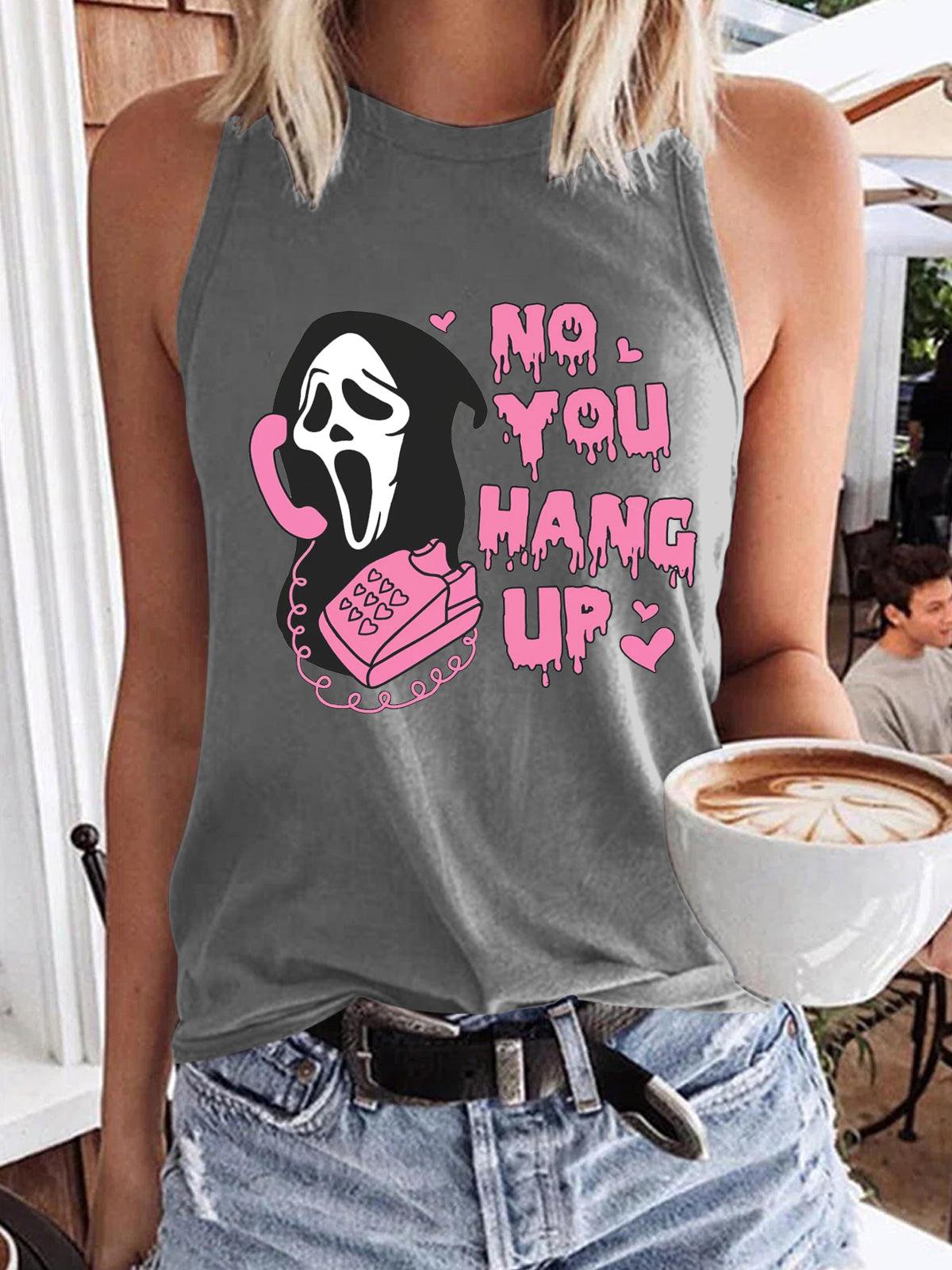 No You Hang Up Slim Fit Tank Top - prettyspeach