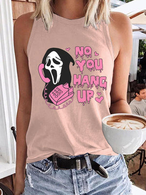 No You Hang Up Slim Fit Tank Top - prettyspeach