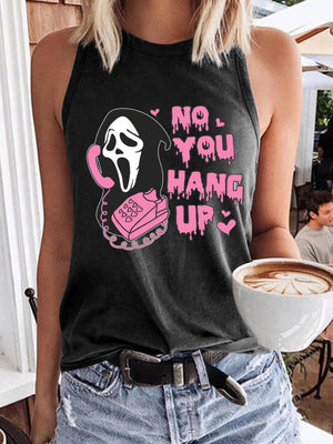 No You Hang Up Slim Fit Tank Top - prettyspeach