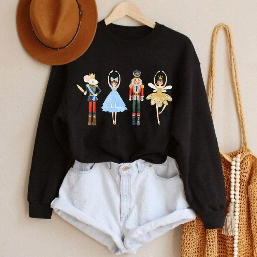 Nutcracker Christmas Sweatshirt - prettyspeach