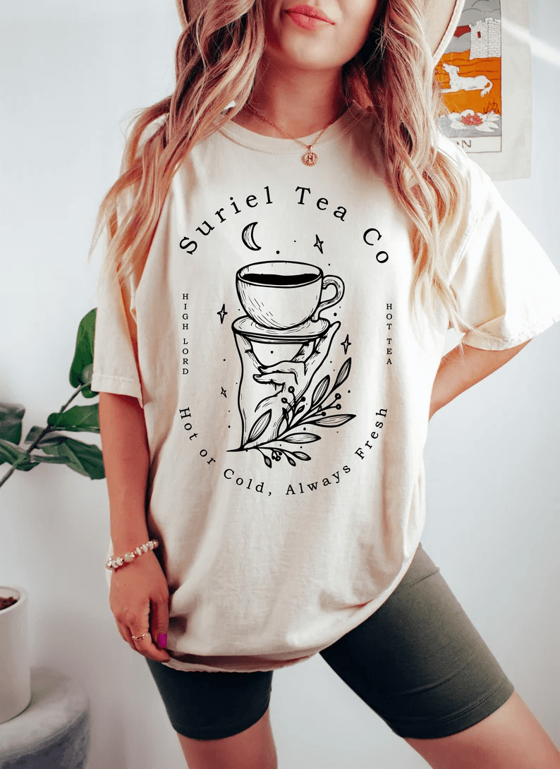 Suriel Tea Co Casual T-Shirt - prettyspeach