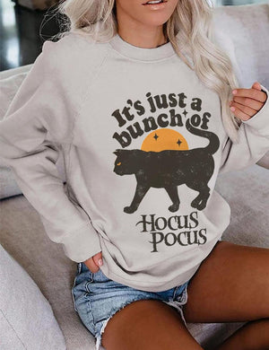 Halloween It's Just A Bunch Of Hocus Pocus Sweatshirt - prettyspeach