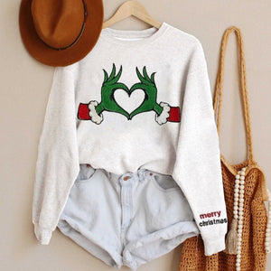 Whoville University Heart Sweatshirt - prettyspeach